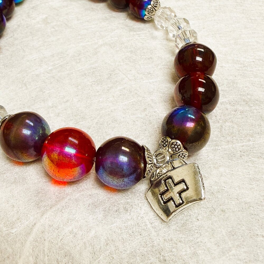 🦚 10 for $10 🦚 Nurse Beaded Bracelet